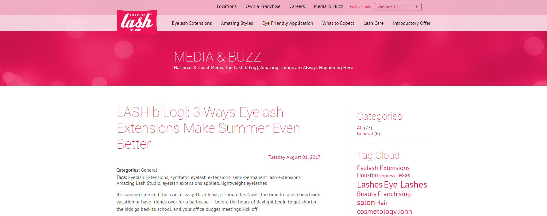 LASH b[Log]: 3 Ways Eyelash Extensions Make Summer Even Better